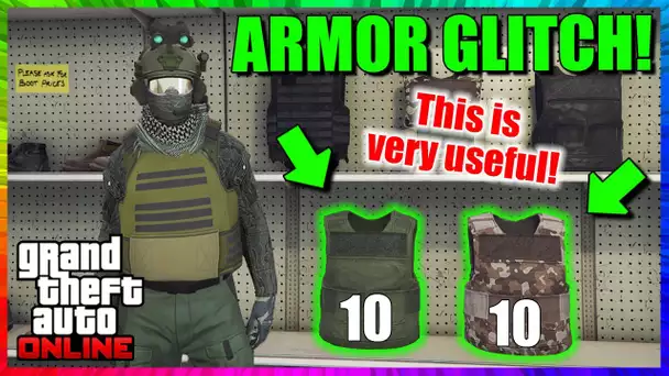 20 Armor Glitch | GTA 5 ONLINE