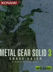 Metal Gear Solid 3: Snake Eater - Limited Metal Edition