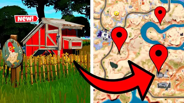 Where to Find a Chicken Pen in Fortnite! (Every Location)