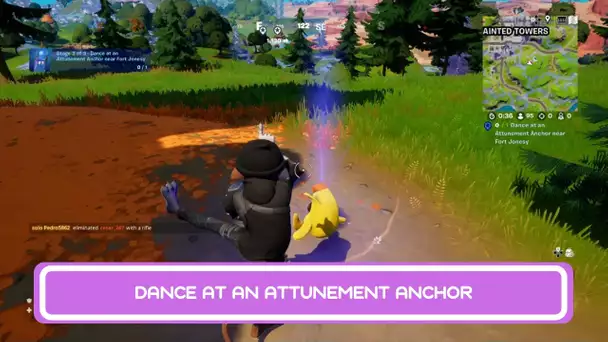 Dance At An Attunement Anchor | Paradise Quests | Fortnite