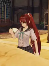 Nights of Azure 2: Bonus Costume - Blue High School Uniform