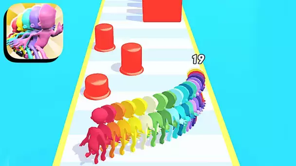 Wrap Man ​- All Levels Gameplay Android,ios (Levels 1-4)
