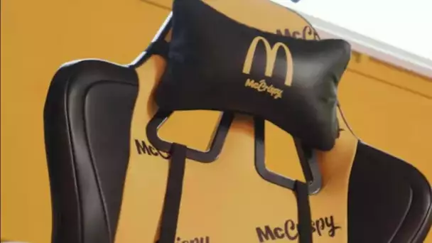 McDonald's announces today its new gaming chair!