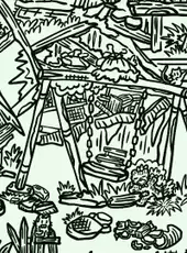 Hidden Cats In Old City Block