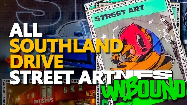 All Southland Drive Street Art NFS Unbound