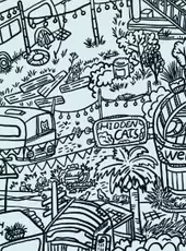 Hidden Cats In Amusement Park