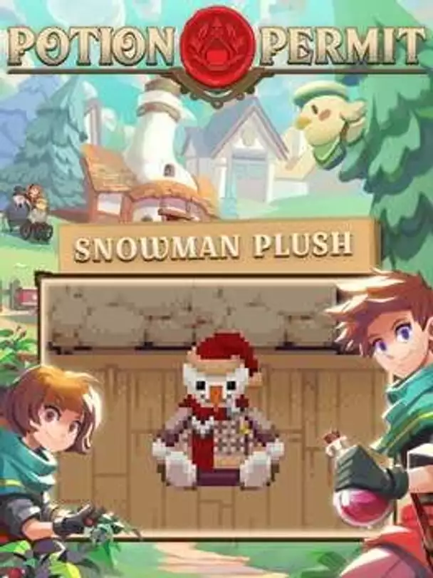 Potion Permit: Snowman Plush Toy