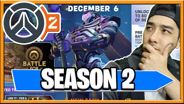 OverWatch 2 Season 2 Whats Coming? New Buffs and Nerfs, New Skins #overwatch2 #overwatch