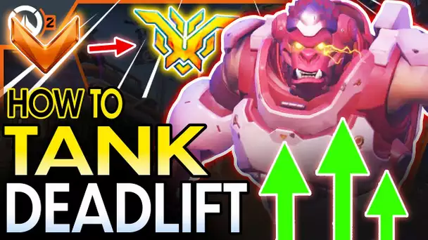 TOP 100 DEADLIFT MENTALITY! 1V9 CARRY ALL YOUR TANK GAMES! - TOP 100 TANK GUIDE || Overwatch 2