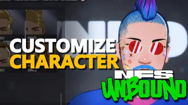 Character Customization Need For Speed Unbound