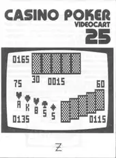 Videocart-25: Casino Poker