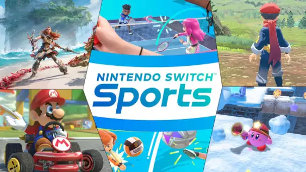 Nintendo Switch Sports still on top but soon overtaken by a karting game!