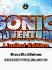 Sonic Adventure: Limited Edition