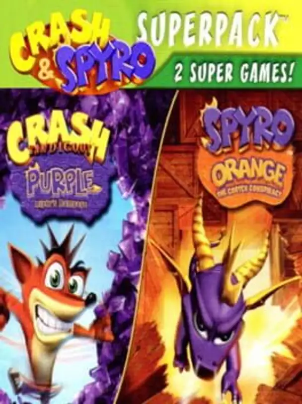 Crash & Spyro Superpack: Crash Bandicoot Purple/Spyro Orange