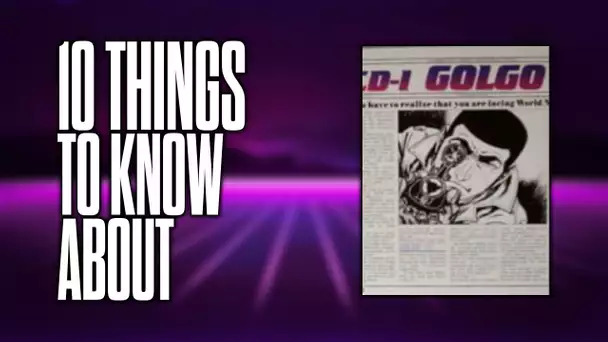 10 things to know about CD-i Golgo 13!