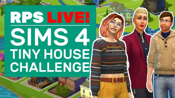 Sims 4 Tiny House Challenge! | Let’s Play Sims 4 Tiny Living Stuff Pack