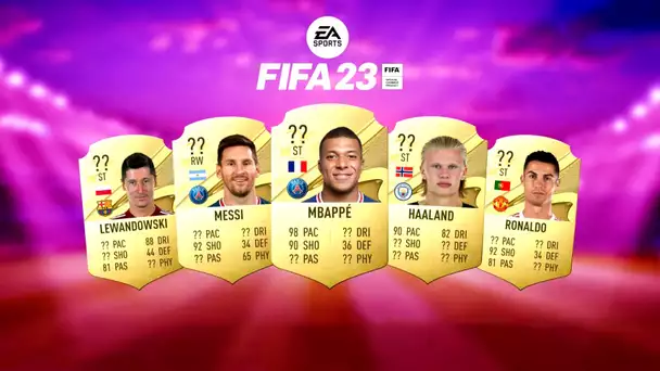 Who are the top 10 football players in FIFA 23?