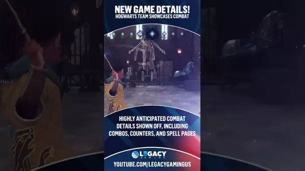 Combat Details Revealed! Hogwarts Showcase Shows Off Combat Elements Including Combos and UI