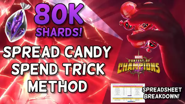Candy Store - Spreading Your Spend Strategy | 80,000 Candy Shards! | Marvel Contest of Champions