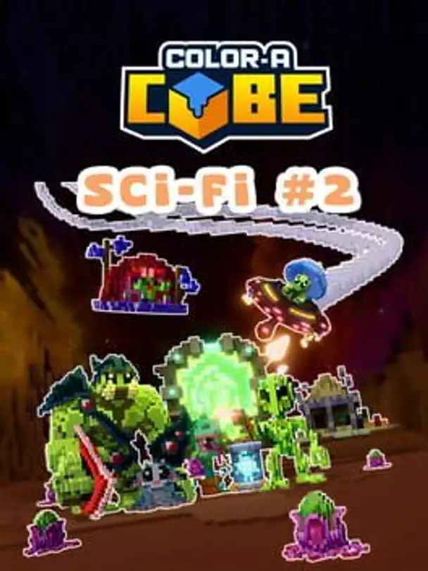 Color-A-Cube: Scifi Pack #2