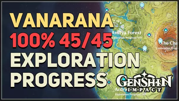 Vanarana 100% Exploration Genshin Impact