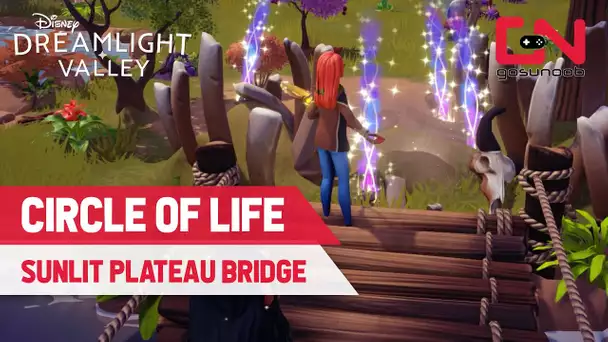 Circle of Life Disney Dreamlight Valley - Sunlit Plateau Bridge
