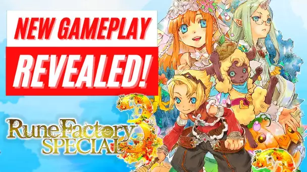 Rune Factory 3 Special New Gameplay Trailer Reveal Nintendo Switch News