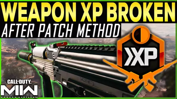 Warzone 2 NEW WEAPON XP FARM METHOD After Patch Weapon XP is Broken - Level Up Weapons Fast in MW2
