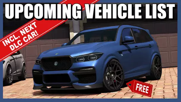 NEW LEAKED DLC CAR And Upcoming Podium List  *Lucky Wheel Vehicle's List And Dripfeed Car WEEK 45*