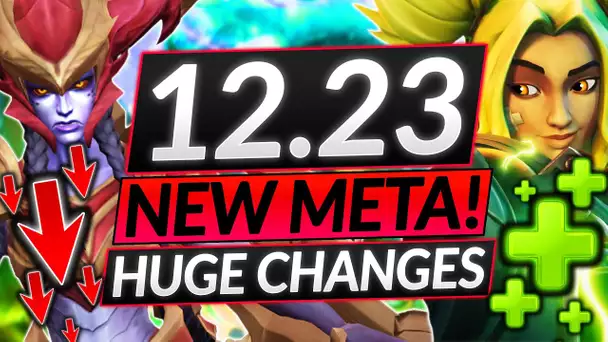 NEW PATCH 12.23 is ACTUALLY BUSTED - HUGE CHAMPION BUFFS and NERFS - LoL Guide