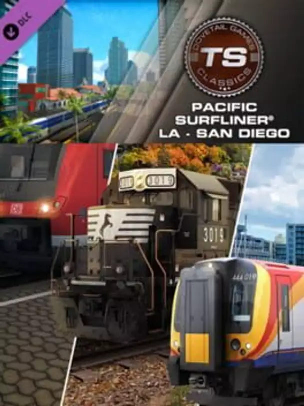 Train Simulator: Pacific Surfliner LA - San Diego Route Add-On