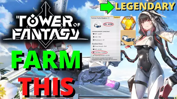 Tower Of Fantasy Legendary Eyepiece Gear Appointed Research Farming Materials Guide Vera 2.1 2.0