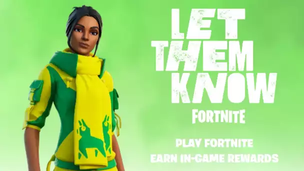 FREE Rewards with Let Them Know ! (Fortnite)