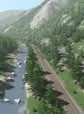 Trainz Railroad Simulator 2019: Canadian Rocky Mountains Viktor Lake to Ross Peak and Glacier