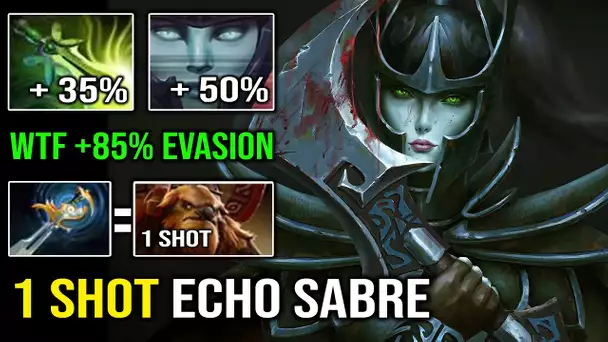 Echo Sabre PA is Still OP in 7.32c | WTF 85% Evasion Instant 1 Shot Everyone Butterfly Dota 2