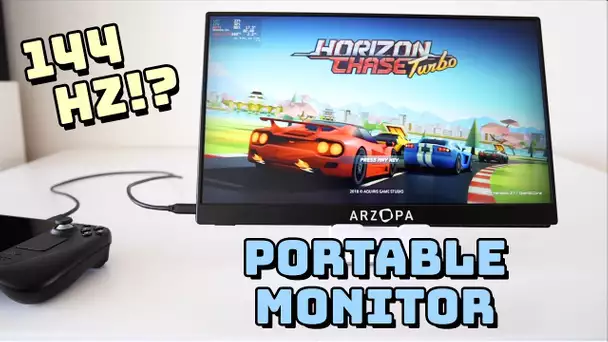Is a 144Hz Portable Monitor Worth It? (Arzopa Review)