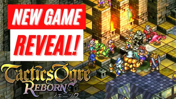 Tactics Ogre: Reborn Official Console Reveal Gameplay Trailer News PlayStation 5 Nintendo Switch