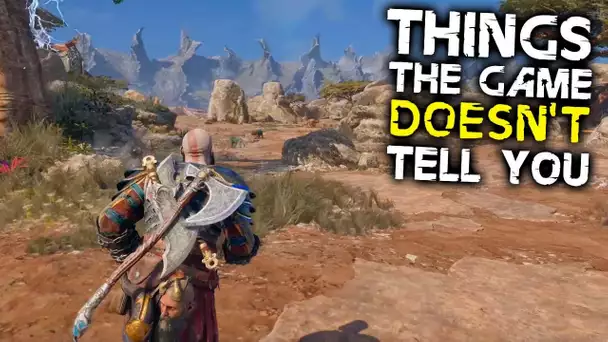 God of War Ragnarok: 10 Things The GAME DOESN'T TELL YOU