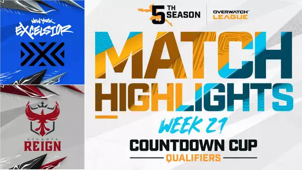 @NYXL  vs  @ATL Reign  | Countdown Cup Qualifiers Highlights | Week 21 Day 4