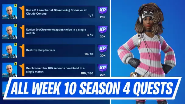 Fortnite Week 10 Quests Guide - How to complete Week 10 Weekly Challenges in Chapter 3 Season 4