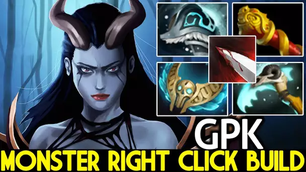 GPK [Queen of Pain] Monster Right Click Build No Mercy Dota 2