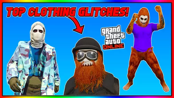 GTA 5 TOP 5 CLOTHING GLITCHES AFTER PATCH 1.62! GTA 5 Modded Outfit Glitches! | GTA Online