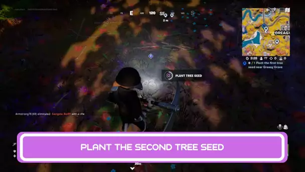 Plant The Second Tree Seed | Paradise Quests | Fortnite