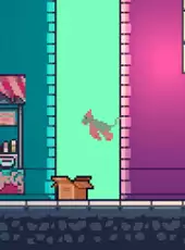 Rooftop Rascal: The Glitch Cat