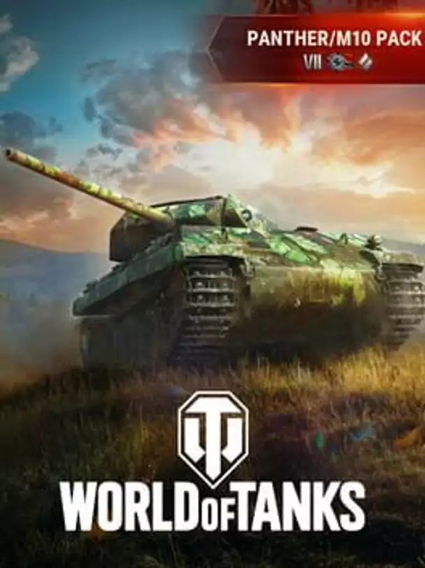 World of Tanks - Panther/M10 Pack (VII German Medium Tank)