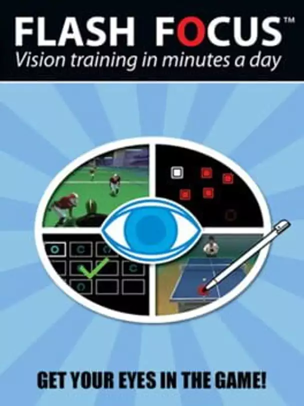 Flash Focus: Vision Training in Minutes a Day