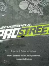 Need for Speed: ProStreet