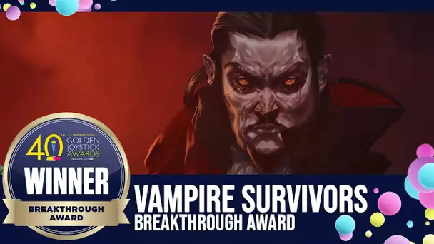 Golden Joystick Awards 2022 | Best BreakThrough - Vampire Survivors
