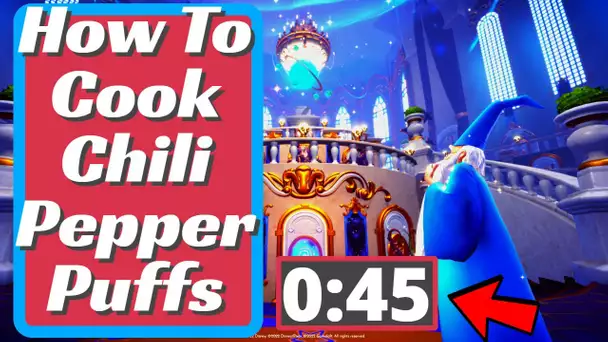 How To Cook Chili Pepper Puffs In Disney Dreamlight Valley