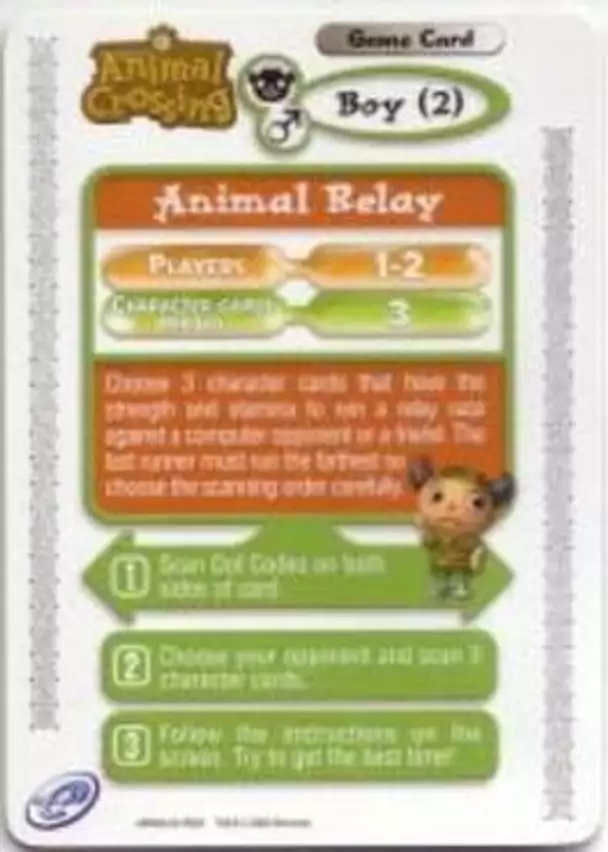 Animal Relay B